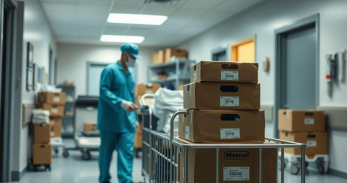 Transporte de Produtos Hospitalares: Segurança e Eficiência na Logística Transporte de Produtos Hospitalares: Segurança e Eficiência na Logística