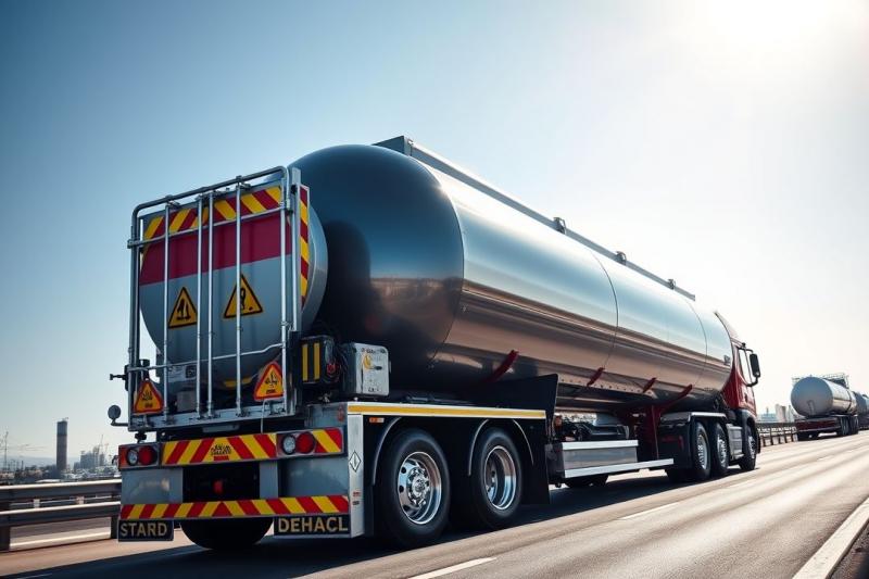 Transporte de Produtos Químicos Classificados com Segurança e Eficiência